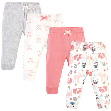 Hudson Baby Baby Girls' Cotton Pants and Leggings,