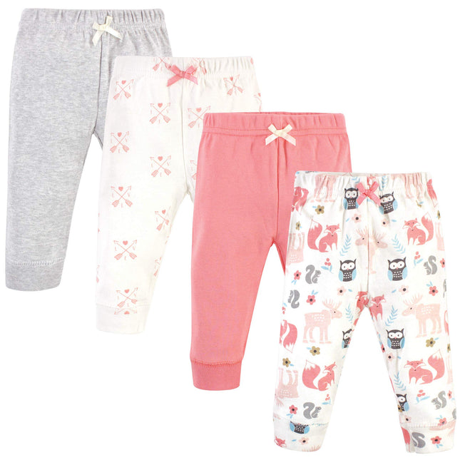 Hudson Baby Baby Girls' Cotton Pants and Leggings,