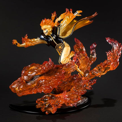 TAMASHII NATIONS Bandai Figuartszero Naruto Uzumaki-Kurama-Kizuna Relation Statue