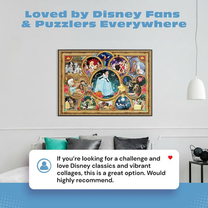 Buffalo Games - Silver Select - Disney - Classic Collage - 2000 Piece Jigsaw Puzzle for Adults -Challenging Puzzle Perfect for Game Nights - Finished Size is 38.50 x 26.50