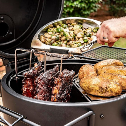 Oklahoma Joe's 4419599P04 Drum Smoker Triple Grate, Silver