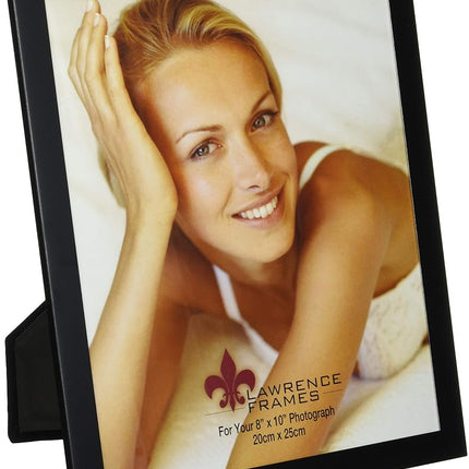 Lawrence Frames 230080 Black 8x10 Metal Picture Frame