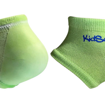 KidSole Sangle de Talon en Gel pour Enfants Souffrant de Sensibilité du Talon due à la Maladie de Sever, à la Fasciite Plantaire. (Vert)