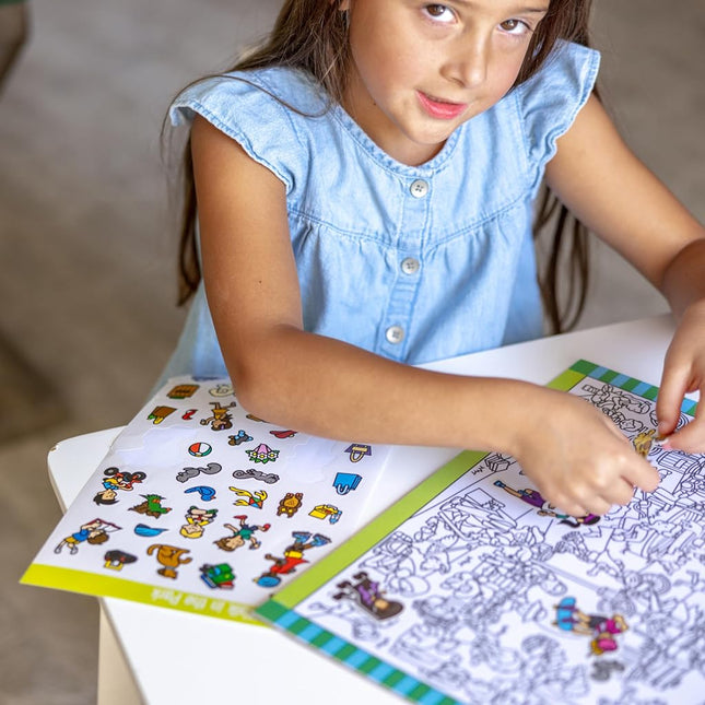 Melissa & Doug Seek and Find Sticker Pad � Around Town