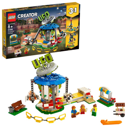 LEGO Creator 3in1 Fairground Carousel 31095 Buildi