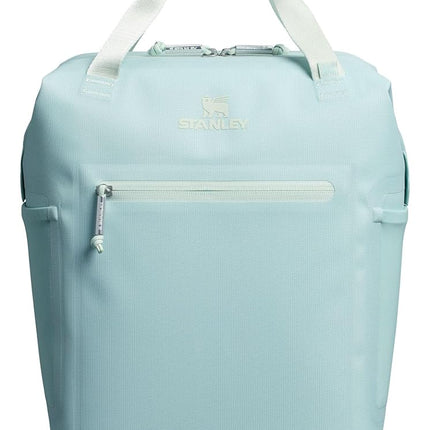 Stanley All Day Madeleine Mini Backpack Soft Cooler 14 Quarts | 20 Can Cooler with Handle and Shoulder Straps | Stays Cold for Hours | Insulated Travel Bag with Zipper | BPA-Free | Seafoam