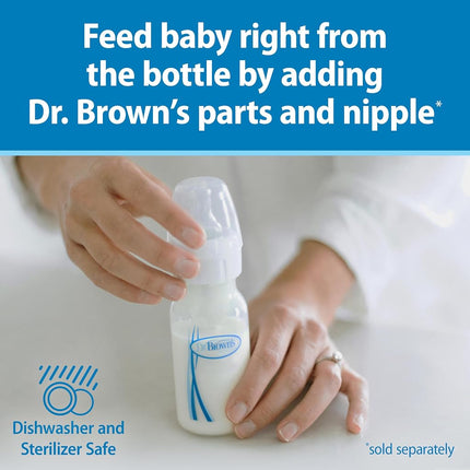 Dr. Brown’s Breastmilk Collection Bottles, 4 oz/120 ml, 4-Pack