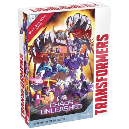 Renegade Game Studios Chaos Unleashed Expansion Transformers Deck Building Game