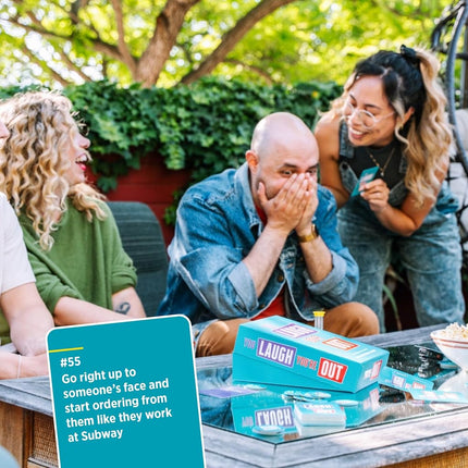 DSS Games You Laugh You're Out - A Family Party Game for People Who Can't Keep A Straight Face