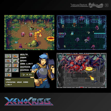 Blaze Evercade Evercade Xeno Crisis/Tanglewood Dual Game Cartridge - Electronic Games [video game]