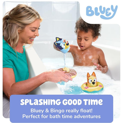 Toomies Bluey Bath Toys 2 Pack - Toddler Bath Toys, Pool Float 18M+