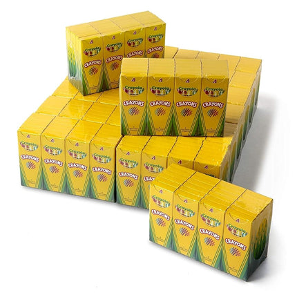 CRAYOLA 4ct. Crayon Tuck Box (360 packs of 4 Crayons)