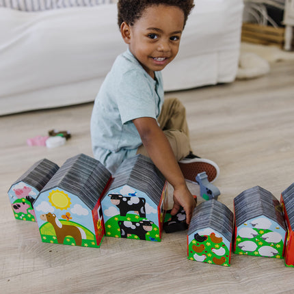 Graneros y animales apilables y clasificables Melissa & Doug
