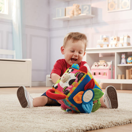 Melissa & Doug K's Kids Musical Farmyard Cube (Educational Baby Toy)
