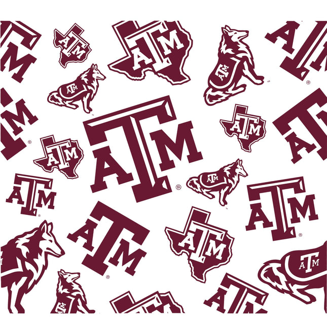 Tervis Venture Lite A&M Aggies - All Over Fabriqué aux États-Unis Gobelet Isotherme à Double Paroi pour Voyage Garde les Boissons Froides et Chaudes, Bouteille d'Eau de 710 ml, Classique