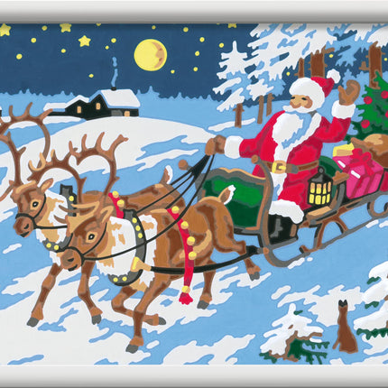 Ravensburger CreArt The Night Before Christmas Numbers for Children - Painting Arts and Crafts Kits for Age 7 Years Up