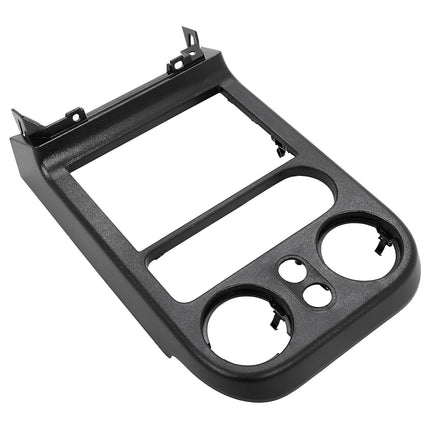 HECASA Marco de tablero compatible con Mazda Miata 1990-1993, repuesto para NA01-55-210B-00, panel de cubierta de salpicadero de control central, plástico negro