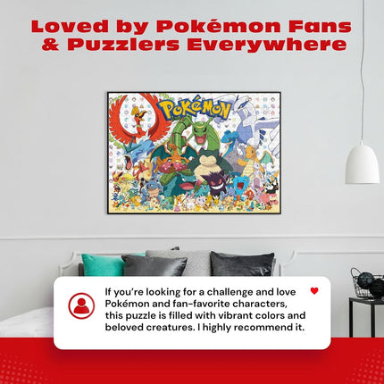 Buffalo Games - Pokémon - Fan Favorites - 300 Large Piece Jigsaw Puzzle Multicolor, 21.25"L X 15"W