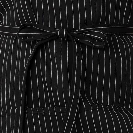 Chef Works Unisex Three Pocket ApronApron, Pinstripe, One size