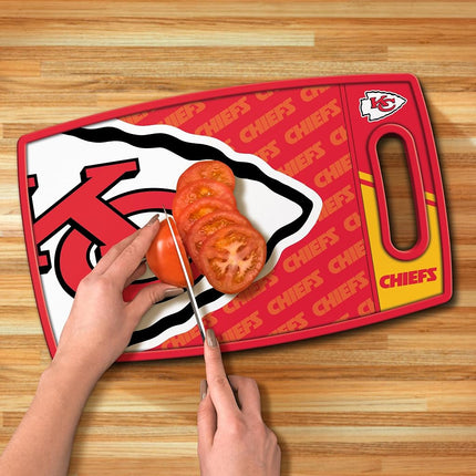 YouTheFan NFL Kansas City Chiefs Logo Series Tabla de Cortar
