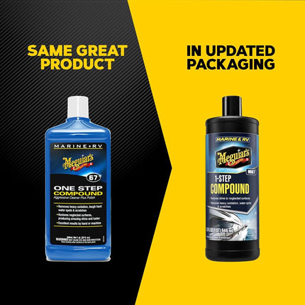 Meguiar's M6732 Marine/RV One Step Compound - 32 oz.