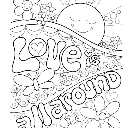 Don't Worry, Be Happy Coloring Book Treasury: Color Your Way To a Calm, Positive Mood (Volume 4) [Spiral-bound] McArdle, Thaneeya