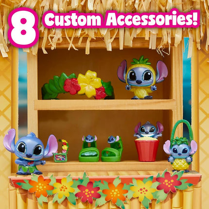 Disney Doorables ADOORBS Deluxe Stitch Superfan Doll, 2 Exclusive Figures, Movie Premiere, Unbox 10 Mini Accessories, Toy Gift for Collectors, Fans, Tweens, Girls & Kids 5 and Up
