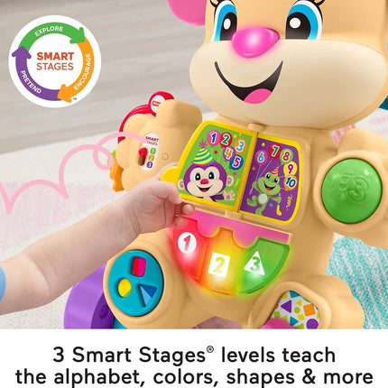 Andador de aprendizaje Smart Stages Aprende con Sis de Fisher-Price Ríe y Aprende