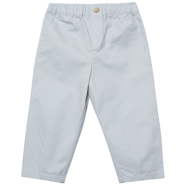 Gerber Baby and Toddler Boys Canvas Pants, Gray, 2