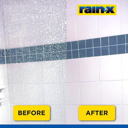 Rain-X 630544 X-Treme Clean Shower Door Cleaner, 12 Fl. Oz, Formulated To Glass Doors - Removes Soap Scum, Dirt, Hard Water Build-up, Calcium, Lime & Rust Stains (Pack of 2)