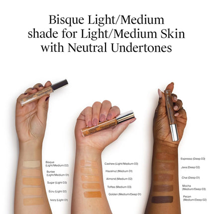 NEUTROGENA - Healthy Skin Radiant Cream Concealer Almond Medium - 0.24 fl oz (7.1 ml)