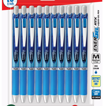 Pentel EnerGel RTX Retractable Premium Liquid Gel 