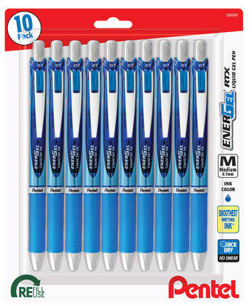 Pentel EnerGel RTX Retractable Premium Liquid Gel 