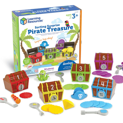 Learning Resources Sorting Surprise Pirate Treasur