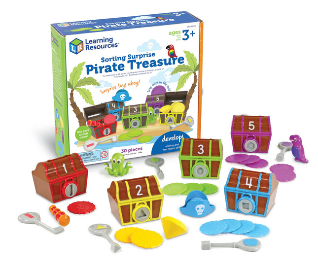 Learning Resources Sorting Surprise Pirate Treasur