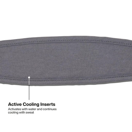 Klein Tools FRCLHB3 Flame-Resistant Cooling Head Band, Cat 2 Arc Flash, Water-Activated Sweatband, Hard Hat Accessories, One Size Fits Most