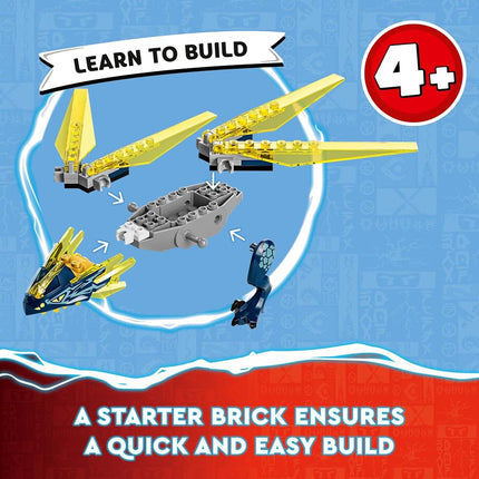 LEGO 71798 Ninjago Nya and Arin's Baby Dragon Battle 4+ 157 Pieces Perfect for Young Builders