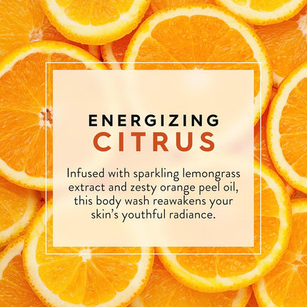 JASON Citrus Energizing Body Wash, For a Gentle Feeling Clean, 30 Fluid Ounces