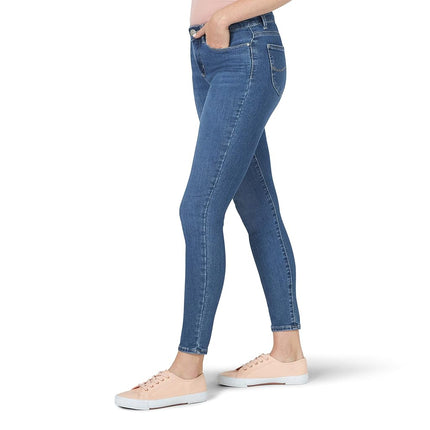 Lee Women's Sculpting Slim Fit Skinny Leg Jean, Luna, 12 US
