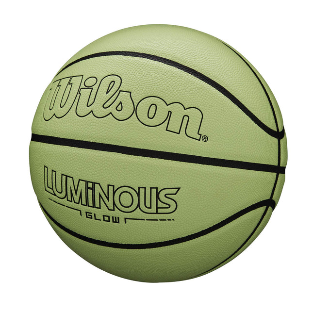 Baloncesto Wilson Luminous Glow - Talla 7-29.5", Verde