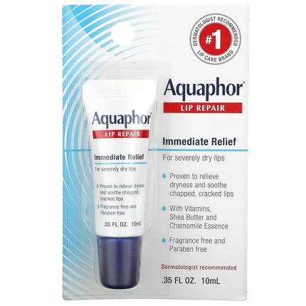 Aquaphor Lip Repair 0.35 Oz (Pack Of 8)