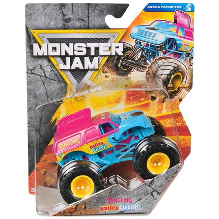 Monster Jam 2025 Official 1:64 Diecast Truck Series 44 Arena Favorites Ringling Bailey Circuit