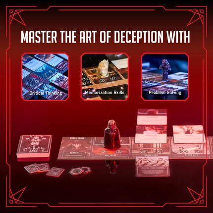 Ravensburger Star Wars Villainous - Scum and Villainy Strategy Board Game - Join Boba Fett, Seventh Sister, or Cad Bane in This Stand-Alone, or Expand with Other Star Wars Villainous Games - Ages 10+