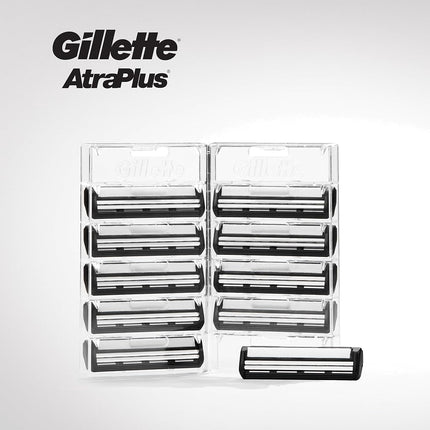 Gillette AltraPlus Razor with Lubrastrip, 10 Count, Mens Razors / Blades