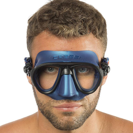 Cressi Calibro Diving Mask - Blue Nery, Uni