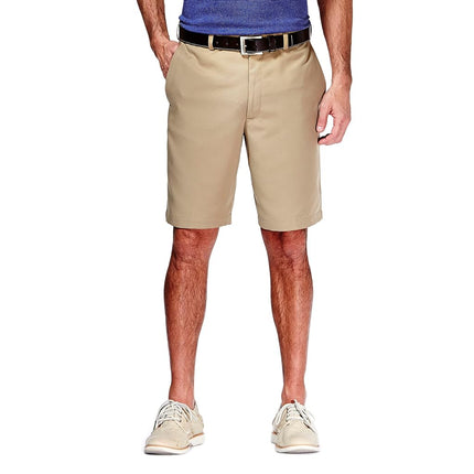 Haggar Men's Cool 18 Gabardine Short, British Khak