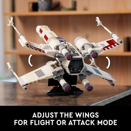 LEGO Star Wars Ultimate Collector Series X-Wing Starfighter 75355 Building Set for Adults, Star Wars Collectible for Build and Display with Luke Skywalker Minifigure, Fun Gift Idea for Star Wars Fans, 6427694