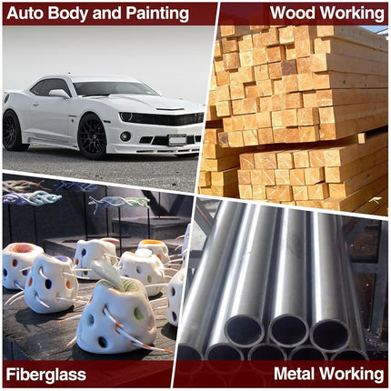 SPEEDWOX 60 Grit Sandpaper Roll Self Adhesive PSA Stickyback Sand Paper 2-3/4" Wide 10 Yard Long Sandpaper Sheets for Automotive & Woodworking Air File Long Board Sanders Metal Plastic Sanding Blocks