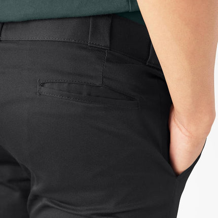 Dickies Men's Skinny Straight Double Knee Work Pants - Durable, Slim Fit, Industrial Uniform & Workwear, Desert Sand, 36W x 32L