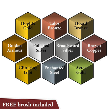 The Army Painter 2.0 Speedpaint Metallics Set